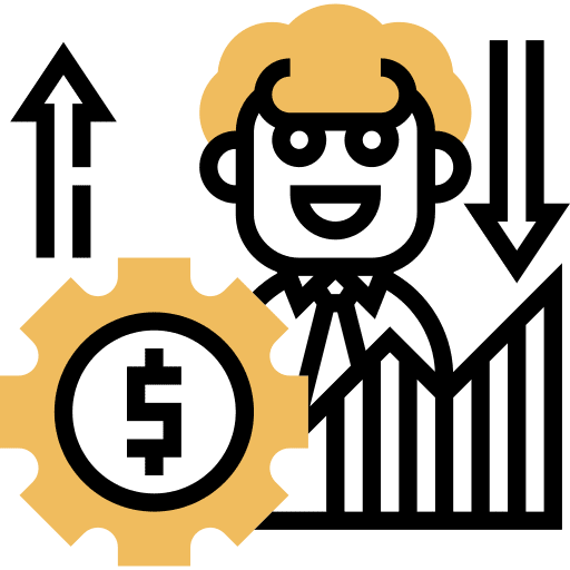 Trader trader market broker icon Trader trader market broker icon