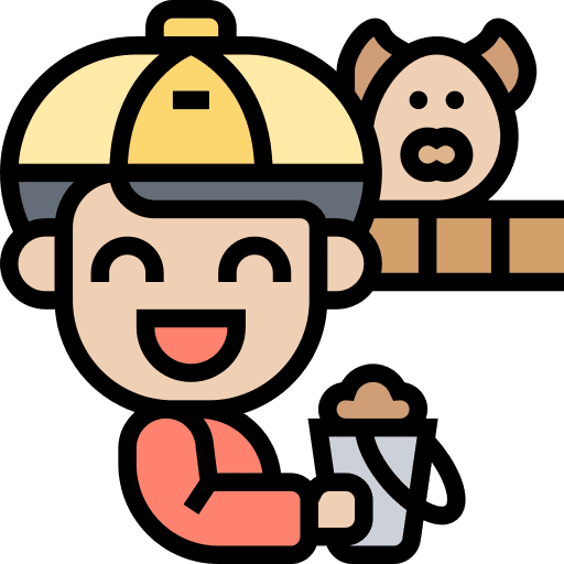 Farmer occupation man person icon