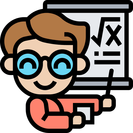 Teacher conference teach lecture icon