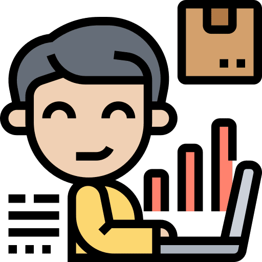 Analyst statistics job analyst icon