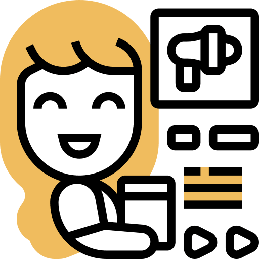 Advertising customer promote sales icon