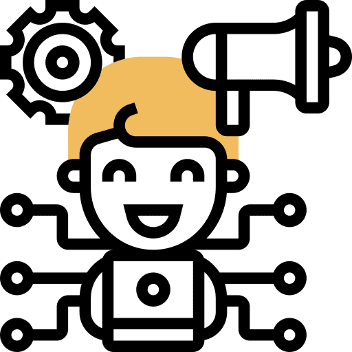 Campaign network digital marketing campaign icon