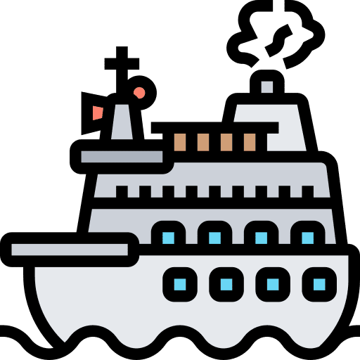 Cruise sail ship cruise icon Cruise sail ship cruise icon