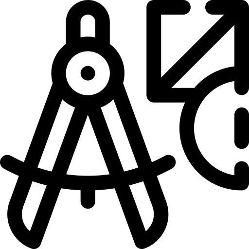 Compass compass drawing school materials icon