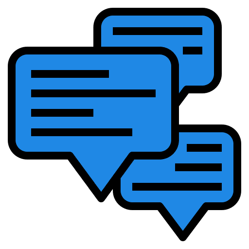 Feedback thinking creativity rating icon