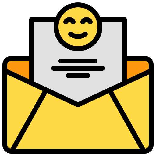 Mail review feedback good icon