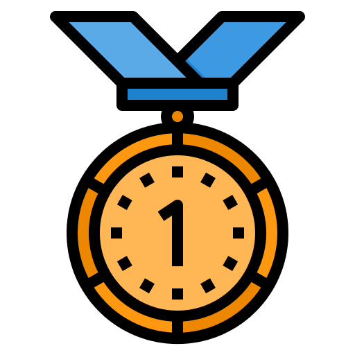 Medal sports and competition winner medal icon