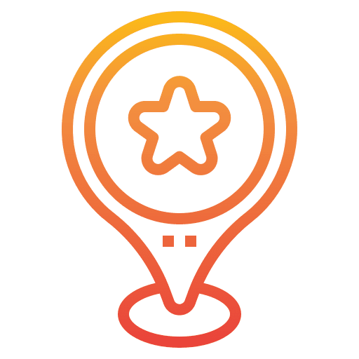 Favorite favorite maps and location star icon Favorite favorite maps and location star icon