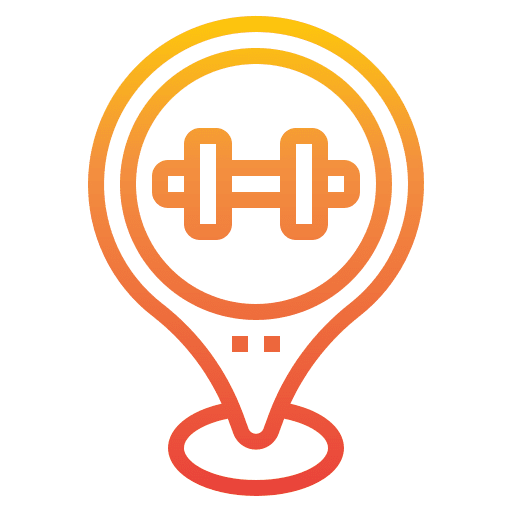 Gym gym maps and location placeholder icon Gym gym maps and location placeholder icon