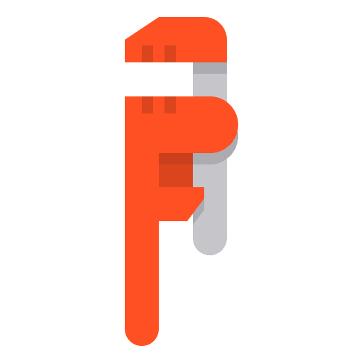 Pipe wrench construction and tools pipe wrench carpenter icon