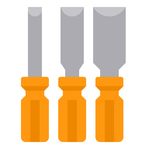 Chisel work tool construction and tools chisel icon
