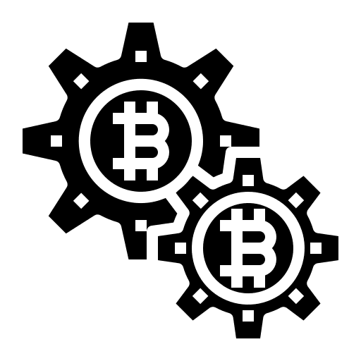 Gear management banking business and finance icon