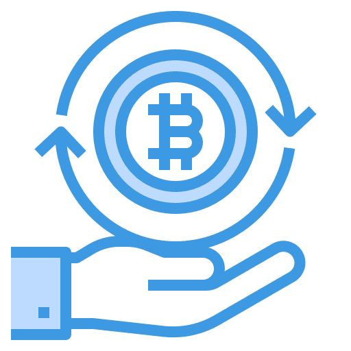 Change business and finance bitcoin cryptocurrency icon Change business and finance bitcoin cryptocurrency icon