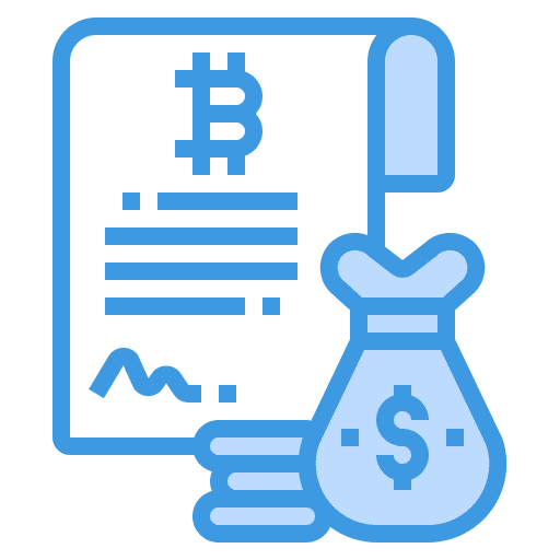 Ledger bitcoin currency business icon Ledger bitcoin currency business icon