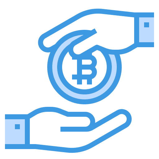 Payment hands business currency icon Payment hands business currency icon