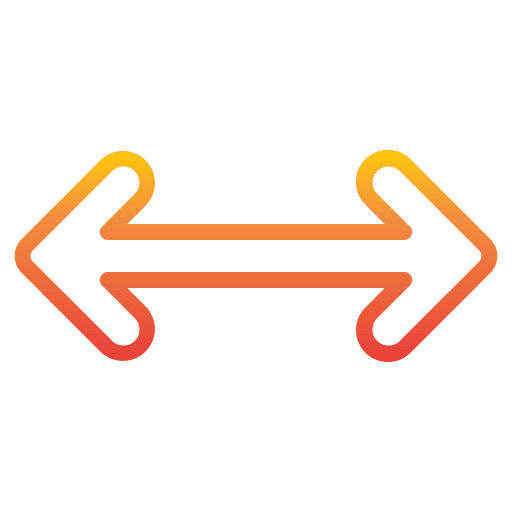 Resize interface arrows resize icon
