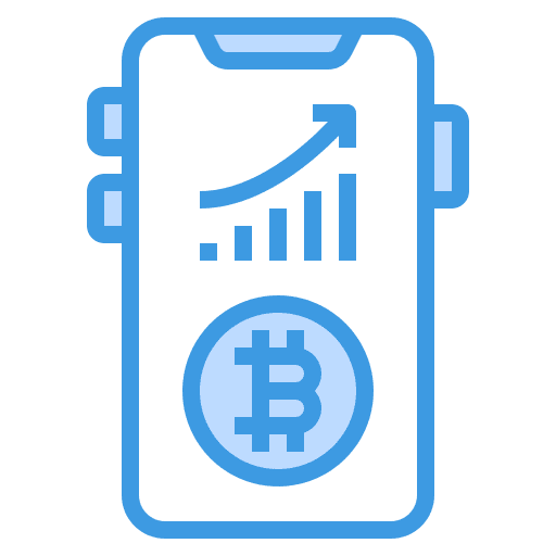 Trade bitcoin business and finance business icon Trade bitcoin business and finance business icon