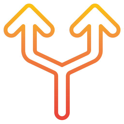 Alternate split alternate symbol icon Alternate split alternate symbol icon