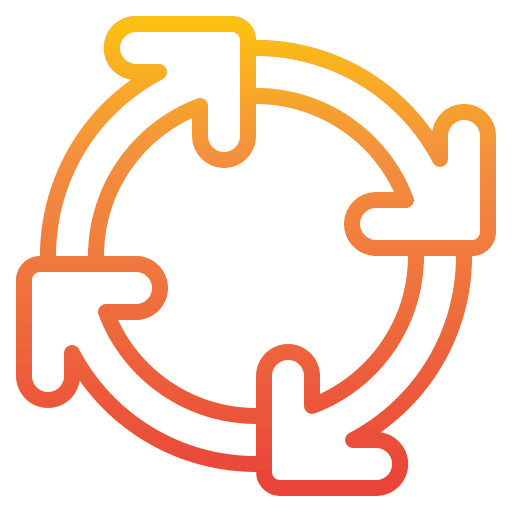 Loop direction loop sync icon Loop direction loop sync icon