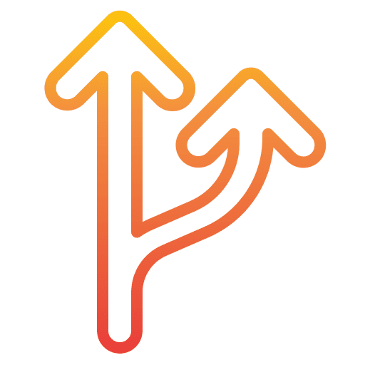Straight arrows straight right icon Straight arrows straight right icon