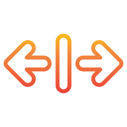 Increase direction arrows interface icon Increase direction arrows interface icon