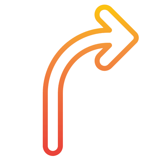 Right arrow interface arrows turn right icon Right arrow interface arrows turn right icon