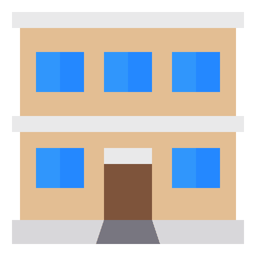 Apartment apartment building property icon