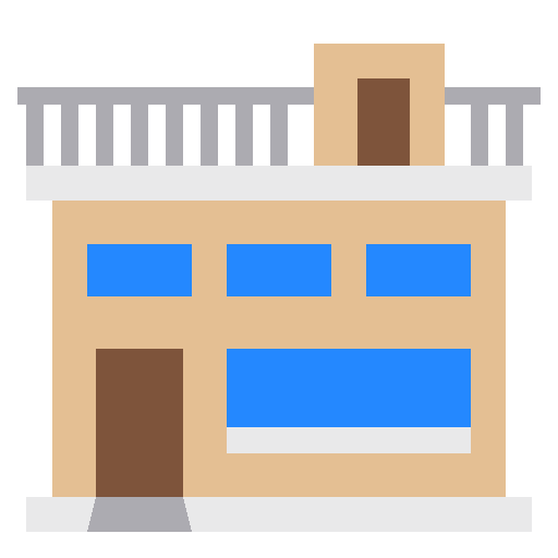 Apartment real estate apartment construction icon