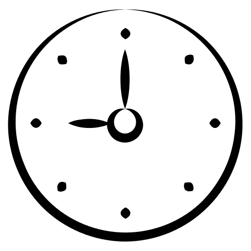 Clock idle clock circular clock icon