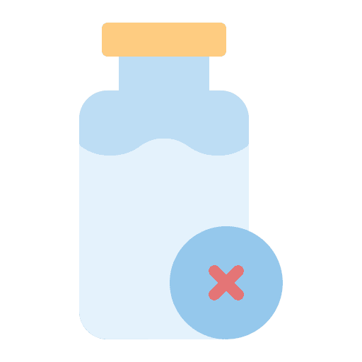No milk allergy vegan food vegetarian icon No milk allergy vegan food vegetarian icon