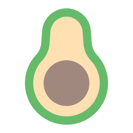 Avocado organic vegetarian fruit icon Avocado organic vegetarian fruit icon