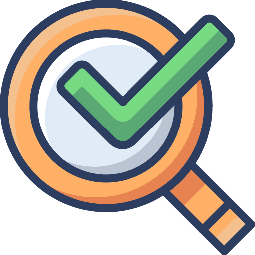 Searching check done ui icon
