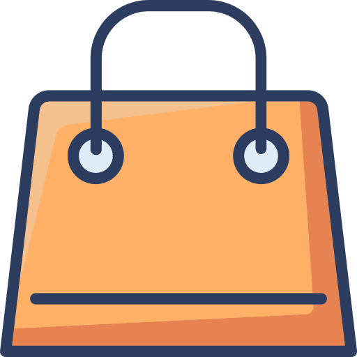Shopping bag shopping bag commerce and shopping purchase icon