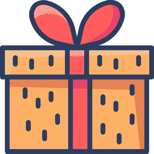 Gift shop gift shop present birthday and party icon