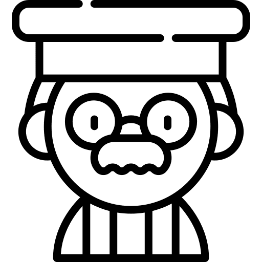 Principal caucasian education avatar icon