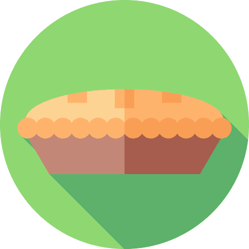 Apple pie hot food apple pie bakery icon