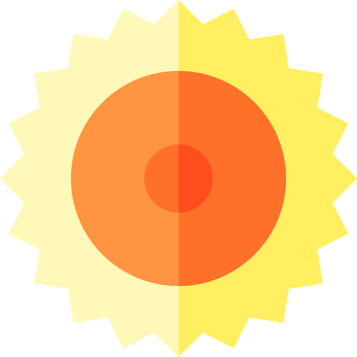 Sun warm sunlight meteorology icon Sun warm sunlight meteorology icon