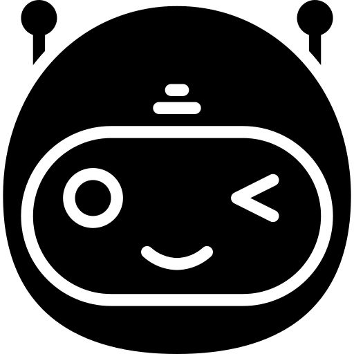 Bot virtual robot bot icon