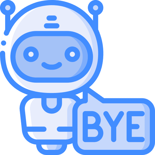 Bot bot communications chat icon Bot bot communications chat icon