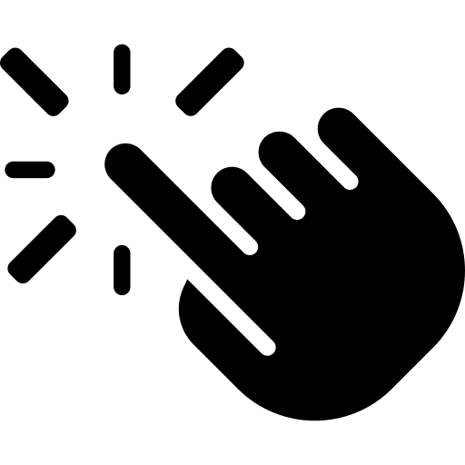 Click tap ui hand icon