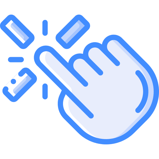 Click tap ui pointer icon