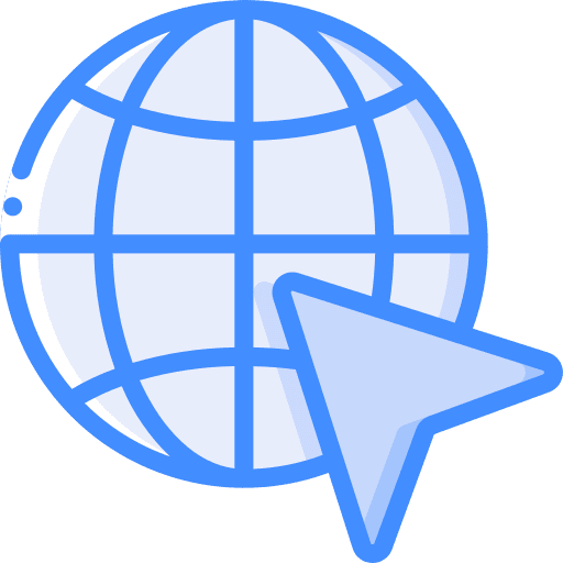 Online ui access browsing icon