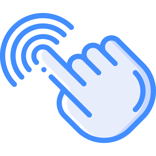 Click mouse finger pointer icon