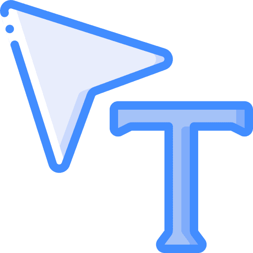 Cursor type select pointer icon