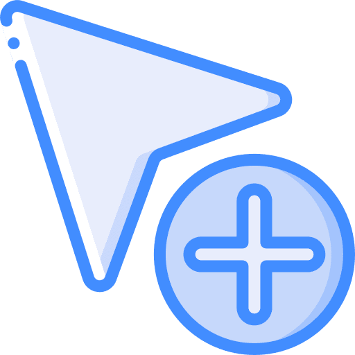 Cursor click pointer cursor icon