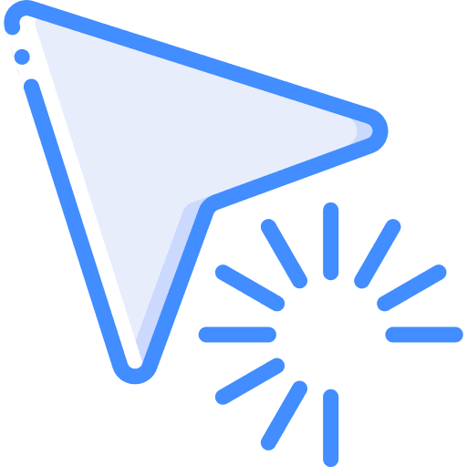 Loading arrow cursor buffering icon