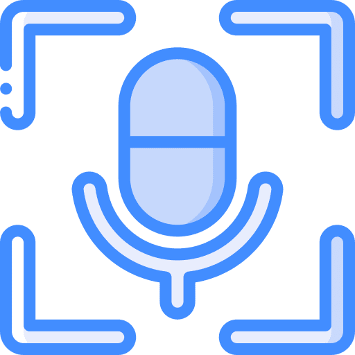 Microphone ui technology electronics icon