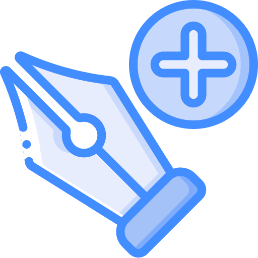 Pen cursor graphic edit tools icon