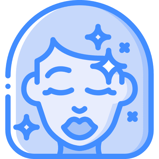 Woman pretty selfie social media icon