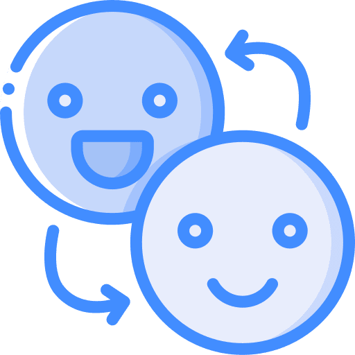 Faces social media filter photo icon Faces social media filter photo icon